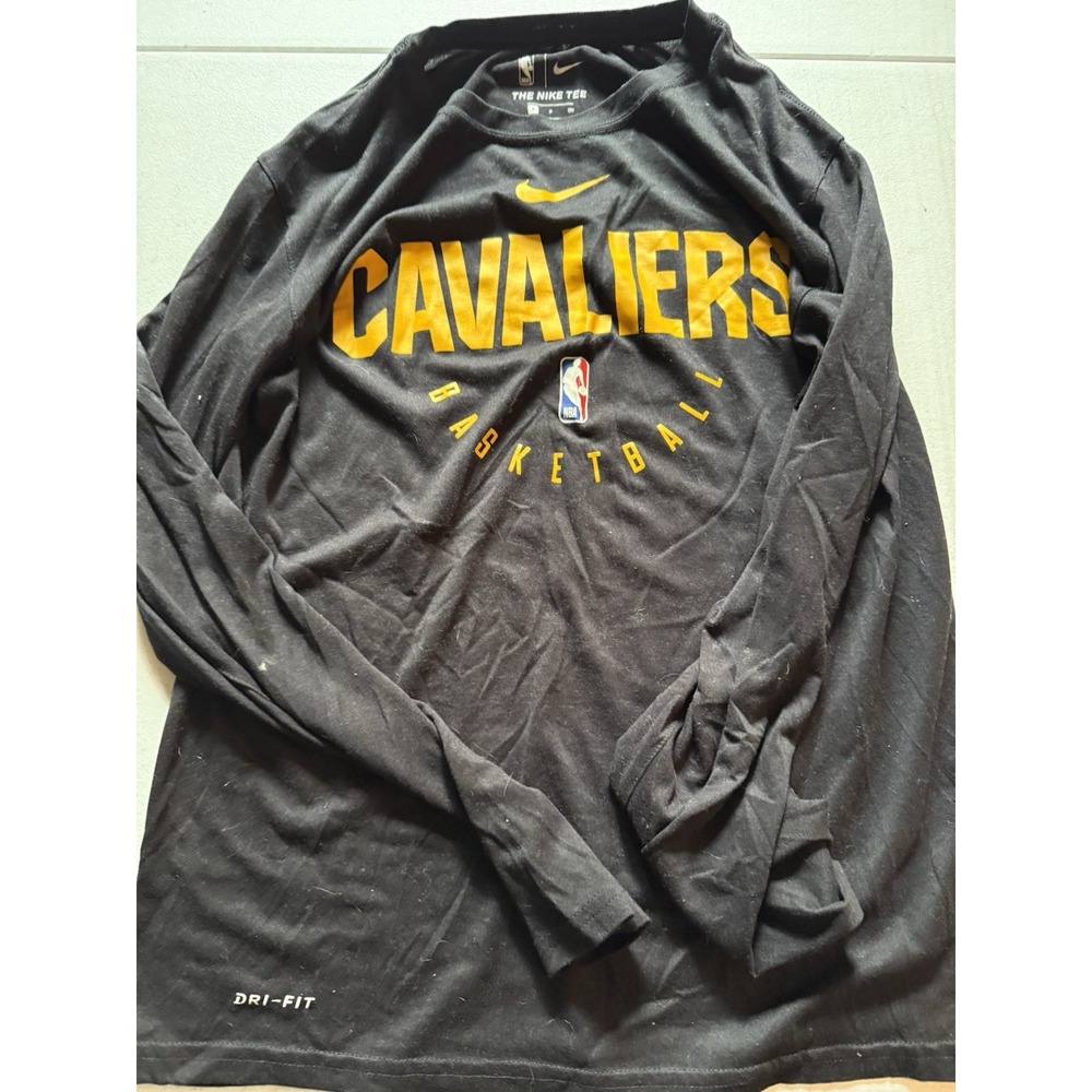 Nike Cleveland Cavaliers Dri-FIT Long Sleeve Shirt Men's Small NBA